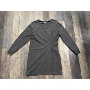 Cabi Gray Long Sleeve Dress